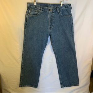 Carhartt Mens Straight Leg Jeans Loose Fit 38 x 30